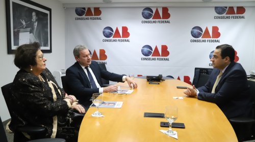 CONAMP e CNPG reúnem-se com presidente nacional da OAB